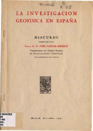 la investigación geofísica en españa - ETSI de Minas de la UPM ...