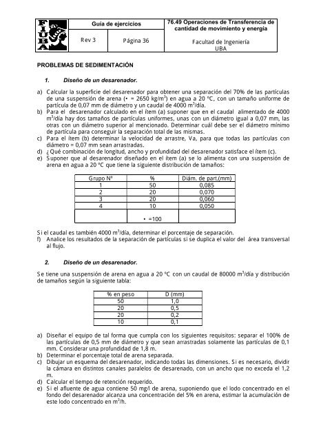 Guía de ejercicios - Facultad de Ingeniería - UBA