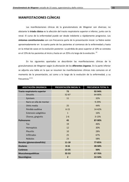 Granulomatosis de Wegener - Recercat