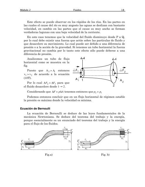 Fluidos Módulo 2 Dinámica de los Fluidos - Web del Profesor