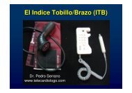 El Indice Tobillo/Brazo (ITB) - Telecardiologo.com