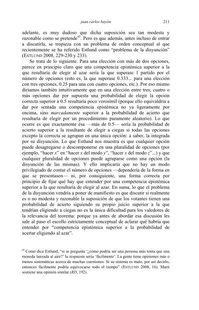 Juan Carlos Bayón - Diritto & questioni pubbliche