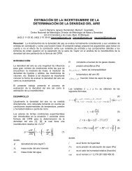 ESTIMACIÓN DE LA INCERTIDUMBRE DE LA ... - cenam