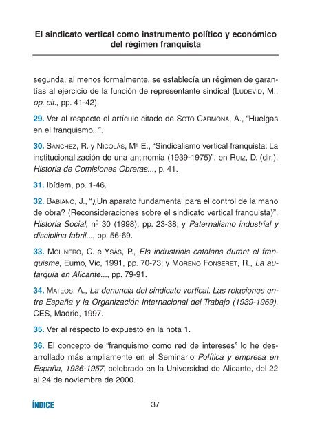 El sindicato vertical - Publicaciones de la Universidad de Alicante