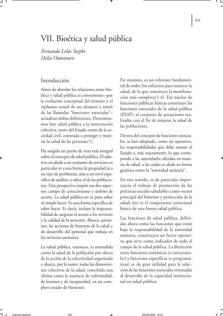 Investigación en Salud. Dimensión Ética - Publicaciones Acta ...