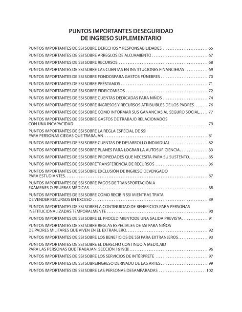 Comprendiendo Seguridad de Ingreso ... - Social Security