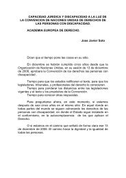 capacidad juridica y discapacidad a la luz de la convencion de ...