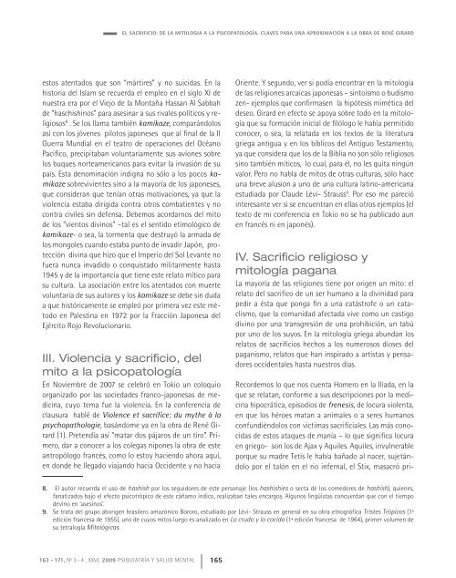 descargar nº 3-4 / 2009 - Sociedad Chilena de Salud Mental