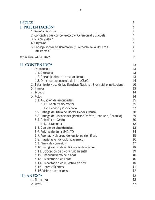 manual de protocolo, ceremonial y etiqueta - Universidad Nacional ...