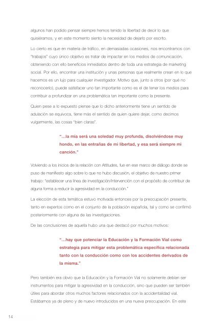 La justicia en el tráfico. Análisis del ciclo legislativo ... - Audi Attitudes