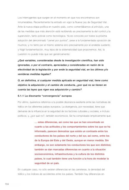 La justicia en el tráfico. Análisis del ciclo legislativo ... - Audi Attitudes