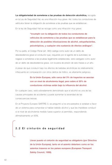 La justicia en el tráfico. Análisis del ciclo legislativo ... - Audi Attitudes