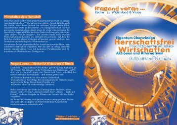 Herrschaftsfrei wirtschaften - Projektwerkstatt