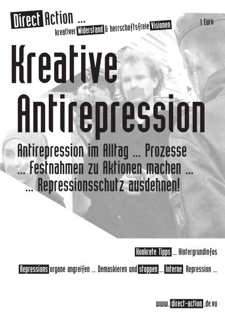 Kreative Antirepression - Projektwerkstatt