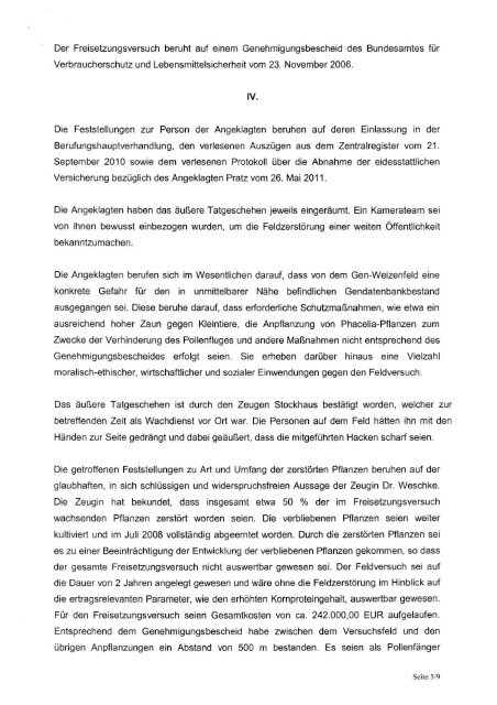 vom Landgericht Magdeburg verurteilt - Projektwerkstatt