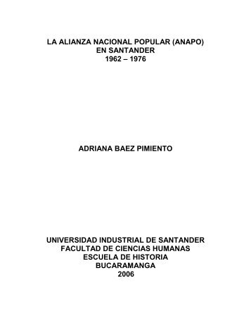 Descargar - Dirección Cultural UIS - Universidad Industrial de ...