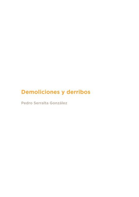 Demoliciones y derribos