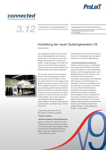 Vorstellung der neuen Systemgeneration V9 - ProLeiT