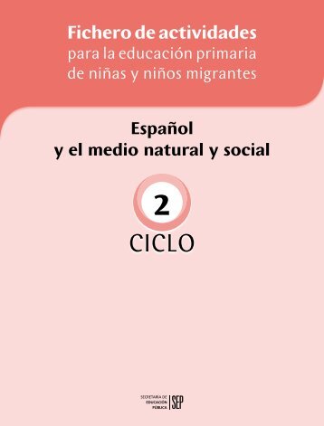 Fichero de actividades - Subsecretaría de Educación Básica ...