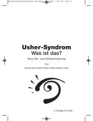 Usher-Syndrom - PRO RETINA Deutschland e. V.