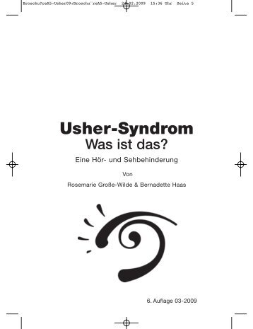 Usher-Syndrom - PRO RETINA Deutschland e. V.