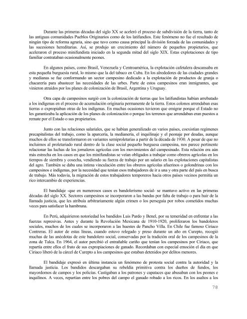 La Formación Semicolonial l 1890-1930 - Universidad de Chile