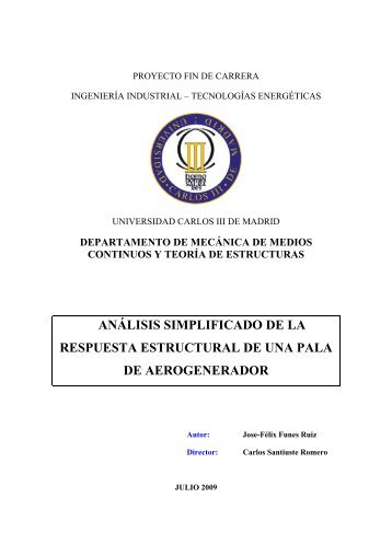 PROYECTO FIN DE CARRERA - E-Archivo - Universidad Carlos III ...