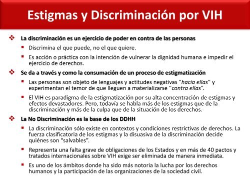 El derecho a la no discriminación de las personas con VIH en ...