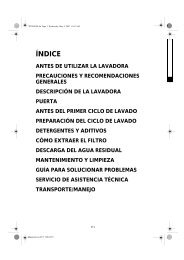 Manual de instrucciones - Whirlpool