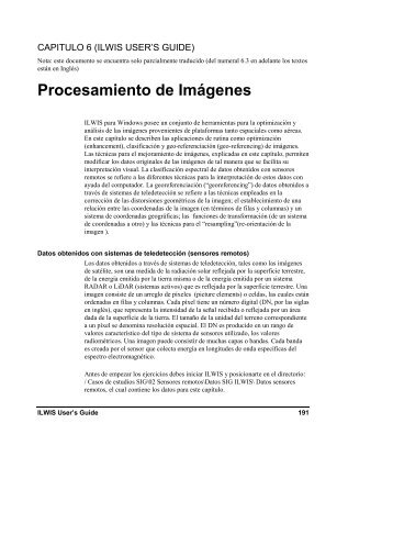 Procesamiento de Imágenes - ITC