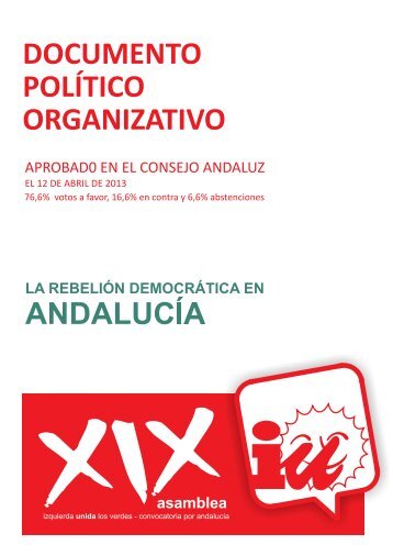 documento político-organizativo - IZQUIERDA UNIDA