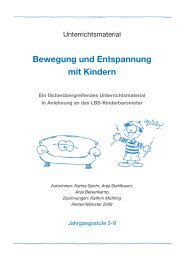 Bewegung und Entspannung mit Kindern (pdf, 2,4 MB) - LBS
