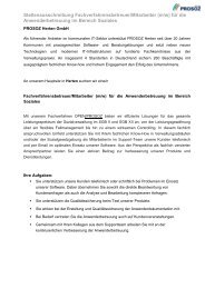 Stellenausschreibung Fachverfahrensbetreuer/Mitarbeiter (m/w) für ...