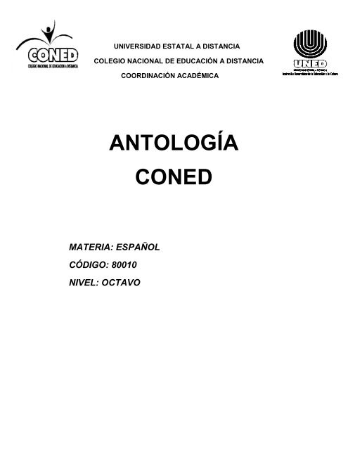 ANTOLOGÍA CONED
