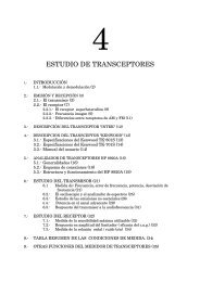 ESTUDIO DE TRANSCEPTORES - La Salle