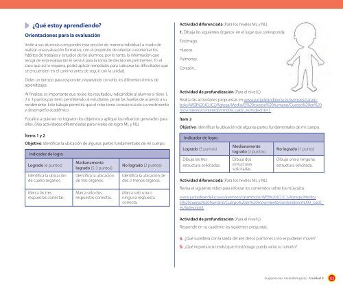 Ciencias Naturales - Ministerio de Educación