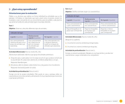 Ciencias Naturales - Ministerio de Educación