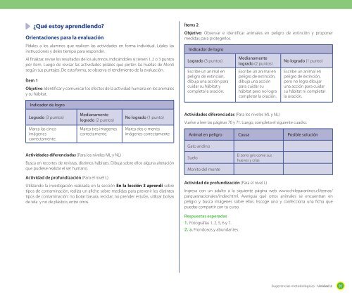 Ciencias Naturales - Ministerio de Educación