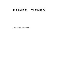 P R I M E R     T I E M P O - Antônio Tallon Y Castilla