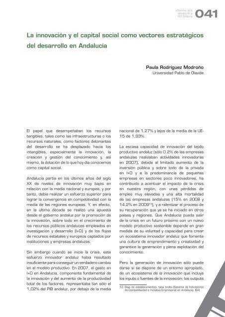 Claves - UGT Andalucía