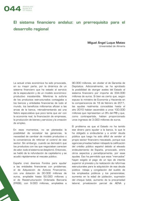 Claves - UGT Andalucía