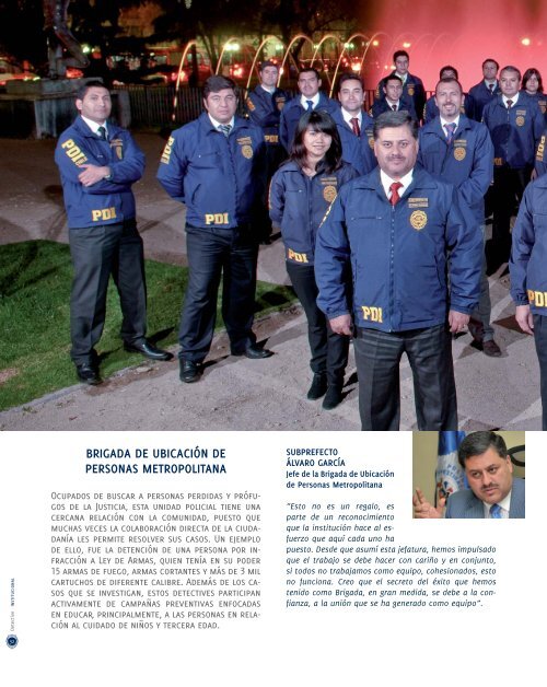 Revista 156 - Policía de Investigaciones de Chile