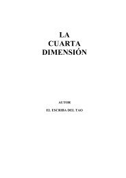 La Cuarta Dimensión. El Escriba _Cap.I-XX_ - El Escriba del Tao ...