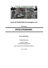 STALINGRADO. - 1939-1945 - La Segunda Guerra Mundial