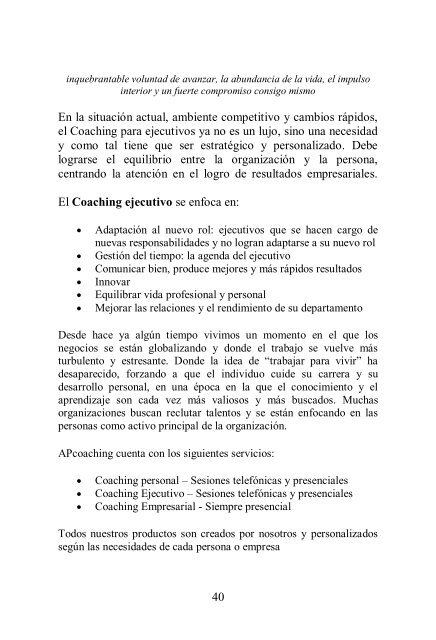 Abril 2013 - Secretos para una salud superior - Angeles Prol Coaching