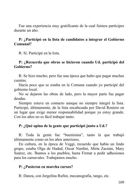 UNA DECADA DE HISTORIA Y ALGO MÁS… - Berabevú