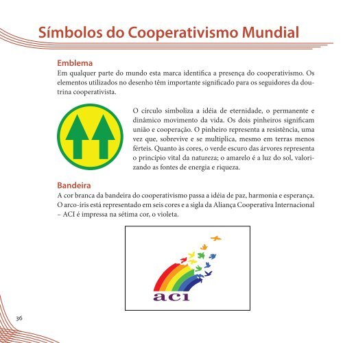 Cooperativismo - Ministério da Agricultura, Pecuária e Abastecimento