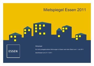 Mietspiegel 2011 - Der Gutachterausschuss für Grundstückswerte in ...