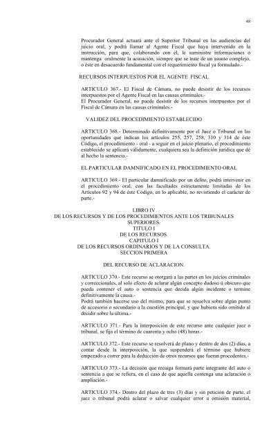 Código Procesal Criminal de la Provincia de San Luis