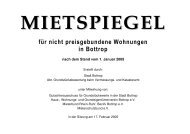 Mietspiegel Bottrop 2005 - Pro Wohnen Hamburg